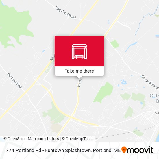 Mapa de 774 Portland Rd - Funtown Splashtown