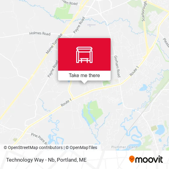 Technology Way - Nb map