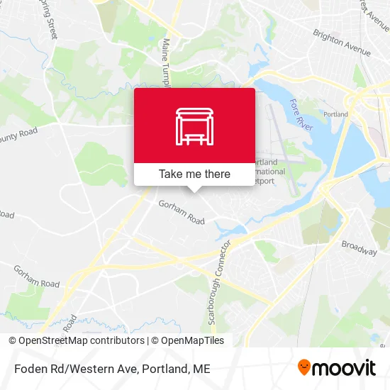 Mapa de Foden Rd/Western Ave