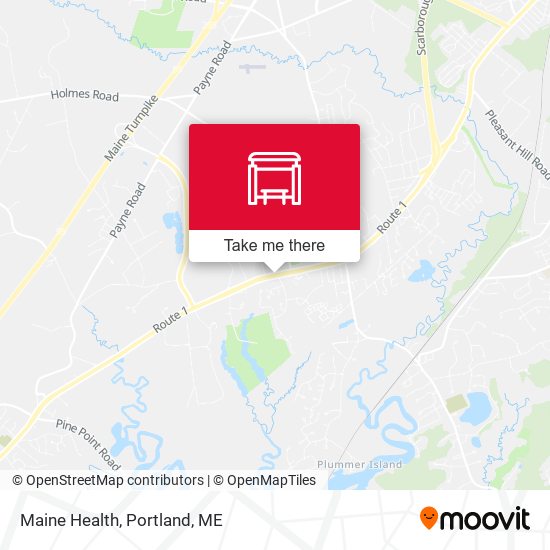 Mapa de Maine Health