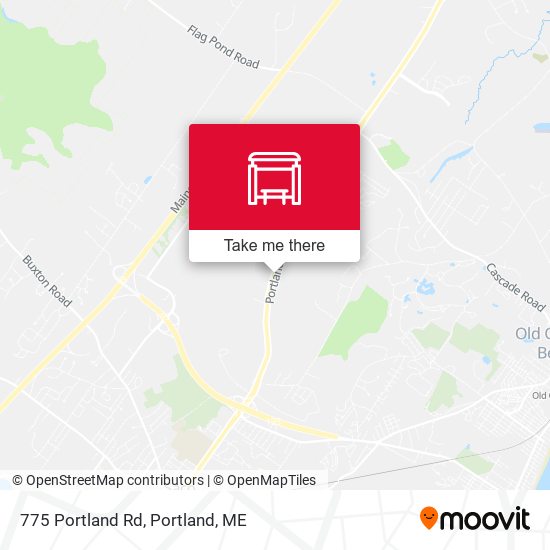 775 Portland Rd map