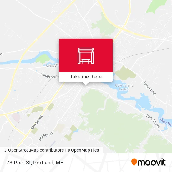 Mapa de 73 Pool St