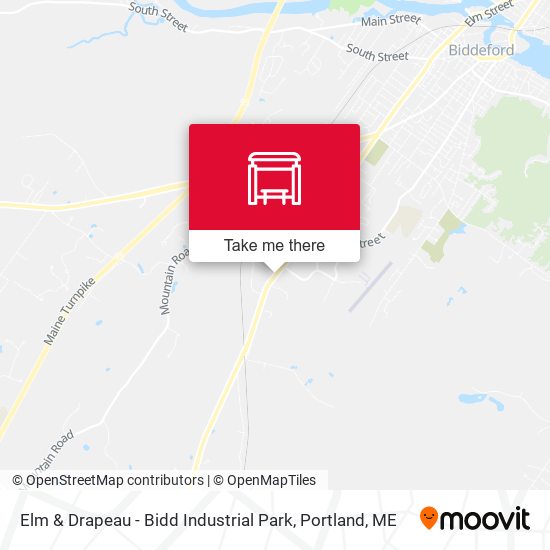 Elm & Drapeau - Bidd Industrial Park map