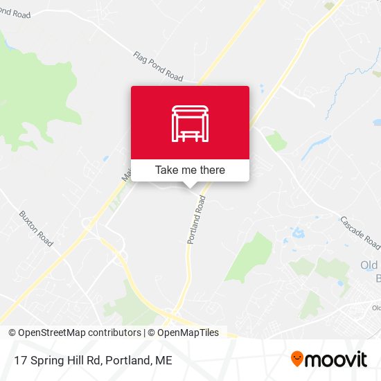 Mapa de 17 Spring Hill Rd