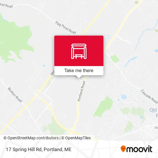 17 Spring Hill Rd map