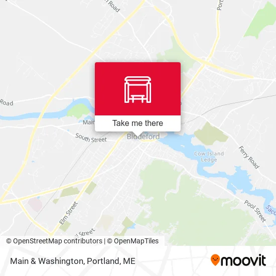 Mapa de Main & Washington