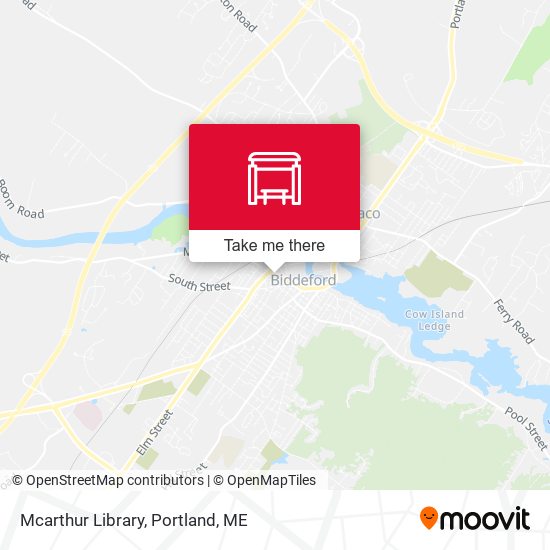 Mapa de Mcarthur Library