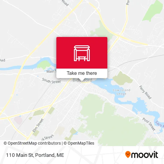 Mapa de 110 Main St