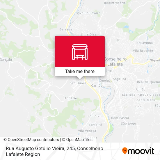 Rua Augusto Getúlio Vieira, 245 map