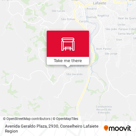 Mapa Avenida Geraldo Plaza, 2930