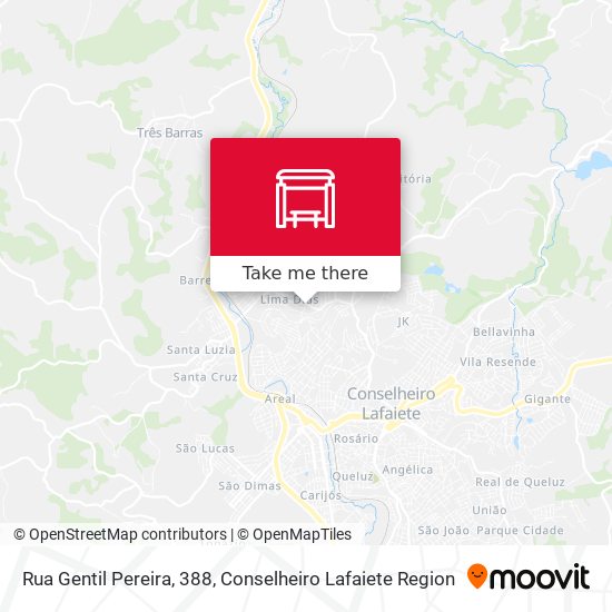 Rua Gentil Pereira, 388 map