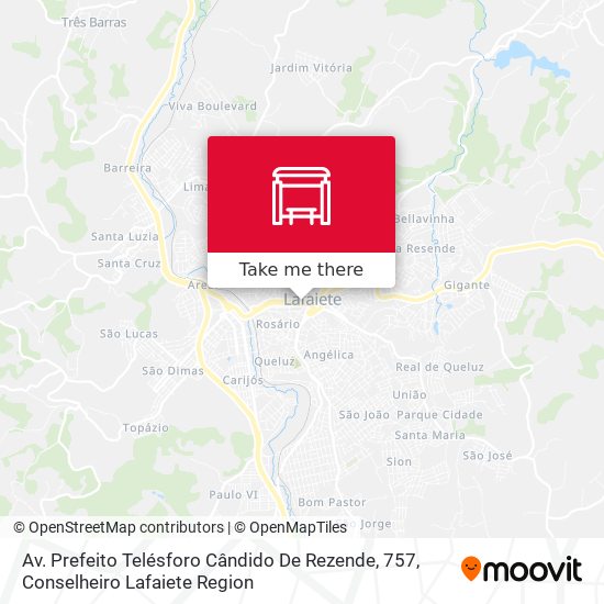 Mapa Av. Prefeito Telésforo Cândido De Rezende, 757