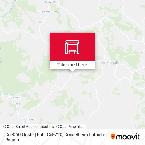 Cnl-050 Oeste | Entr. Cnl-220 map
