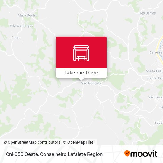 Cnl-050 Oeste map