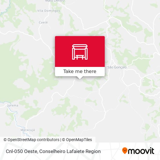 Cnl-050 Oeste map