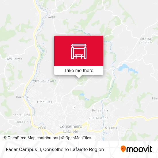 Fasar Campus II map