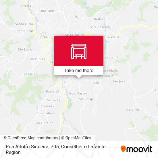 Rua Adolfo Siqueira, 705 map