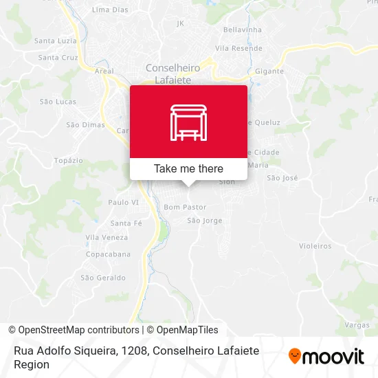 Rua Adolfo Siqueira, 1208 map