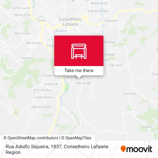 Rua Adolfo Siqueira, 1837 map