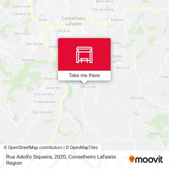 Rua Adolfo Siqueira, 2020 map