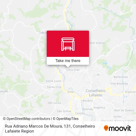 Rua Adriano Marcos De Moura, 131 map