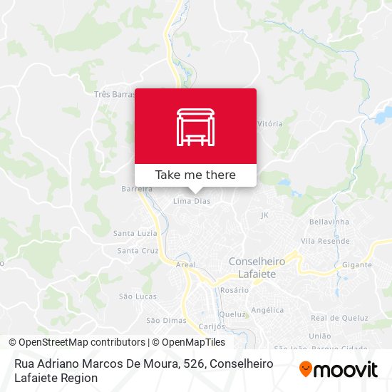 Mapa Rua Adriano Marcos De Moura, 526