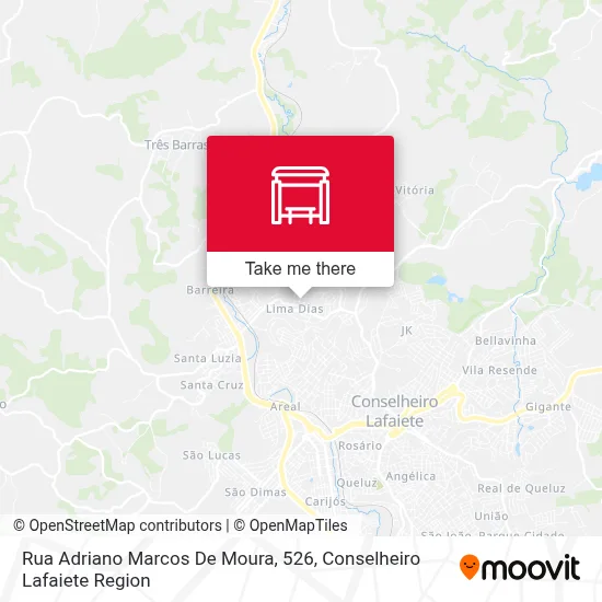 Rua Adriano Marcos De Moura, 526 map
