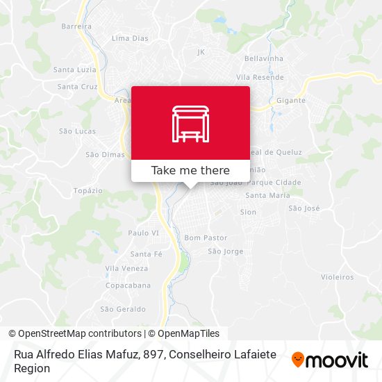 Rua Alfredo Elias Mafuz, 897 map