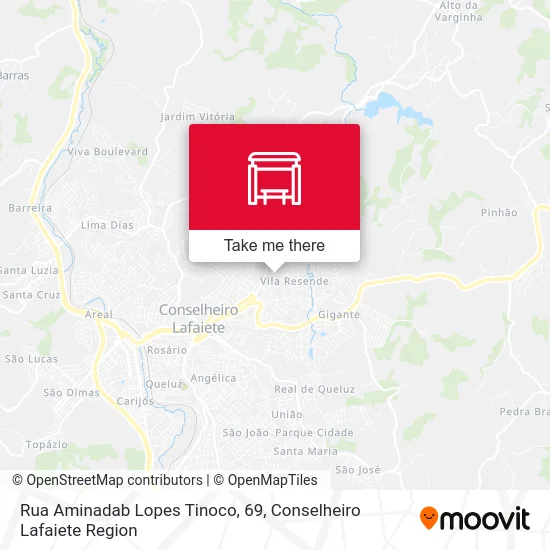 Rua Aminadab Lopes Tinoco, 69 map