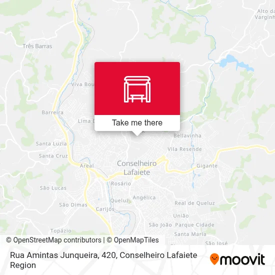 Rua Amintas Junqueira, 420 map