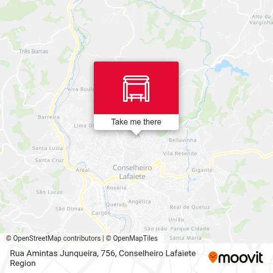 Rua Amintas Junqueira, 756 map