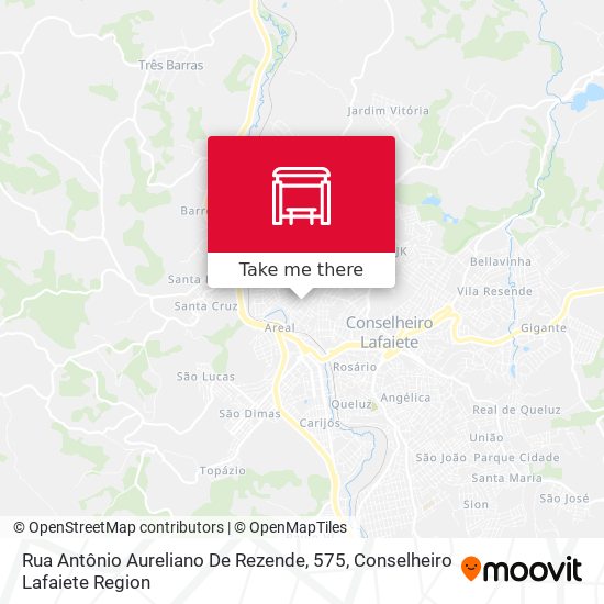 Rua Antônio Aureliano De Rezende, 575 map