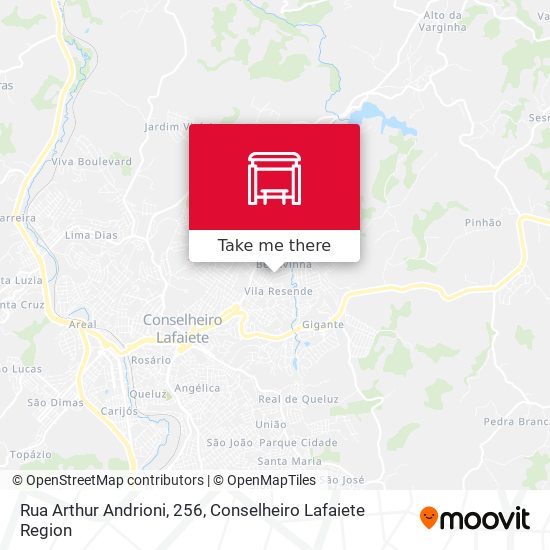 Rua Arthur Andrioni, 256 map