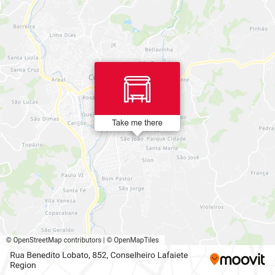 Rua Benedito Lobato, 852 map