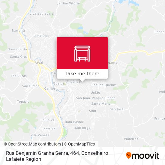 Rua Benjamin Granha Senra, 464 map