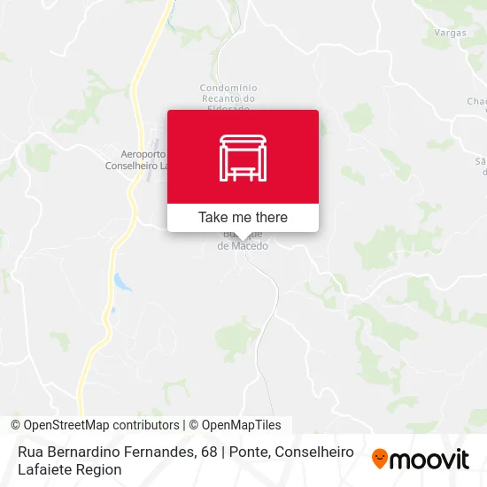 Rua Bernardino Fernandes, 68 | Ponte map
