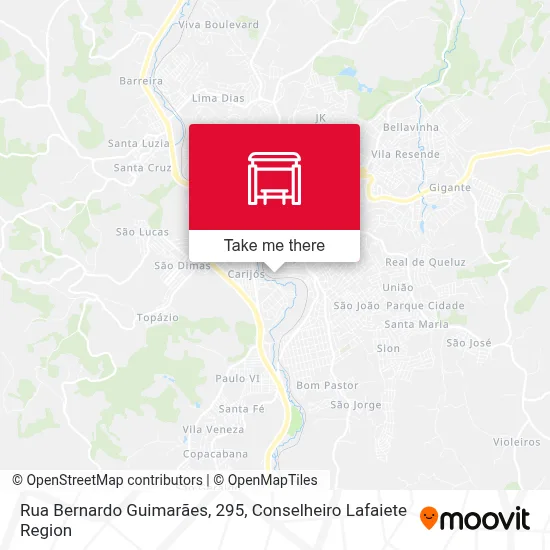 Rua Bernardo Guimarães, 295 map