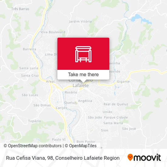 Rua Cefisa Viana, 98 map