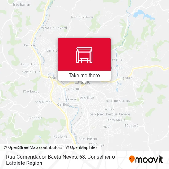 Rua Comendador Baeta Neves, 68 map