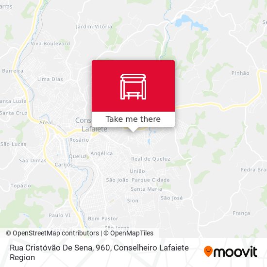 Mapa Rua Cristóvão De Sena, 960