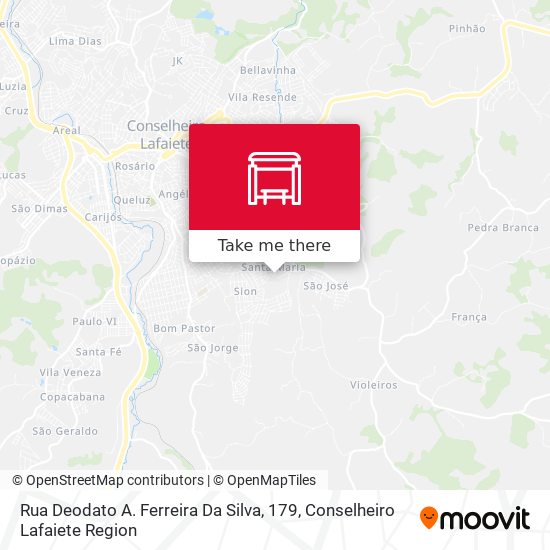 Rua Deodato A. Ferreira Da Silva, 179 map