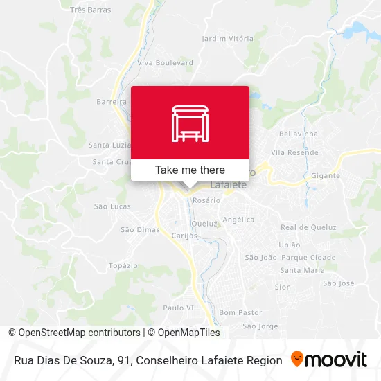 Rua Dias De Souza, 91 map