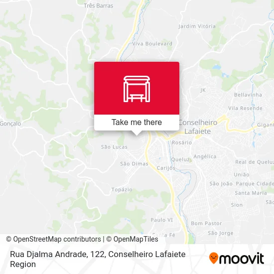 Rua Djalma Andrade, 122 map