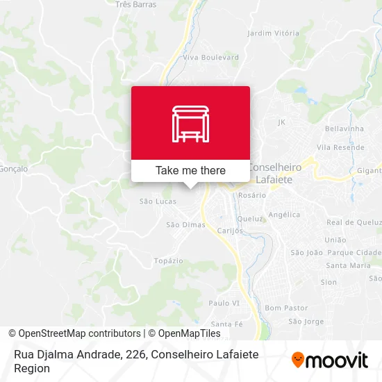 Rua Djalma Andrade, 226 map