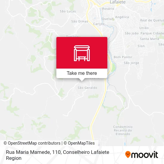 Rua Maria Mamede, 110 map