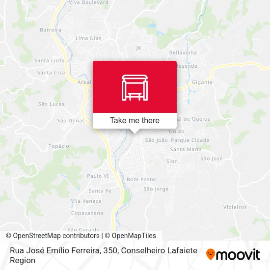 Rua José Emílio Ferreira, 350 map