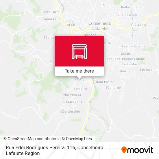 Rua Erlei Rodrigues Pereira, 116 map