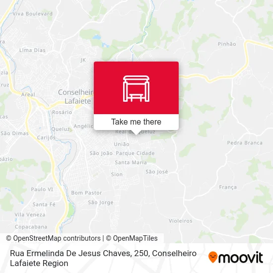 Rua Ermelinda De Jesus Chaves, 250 map