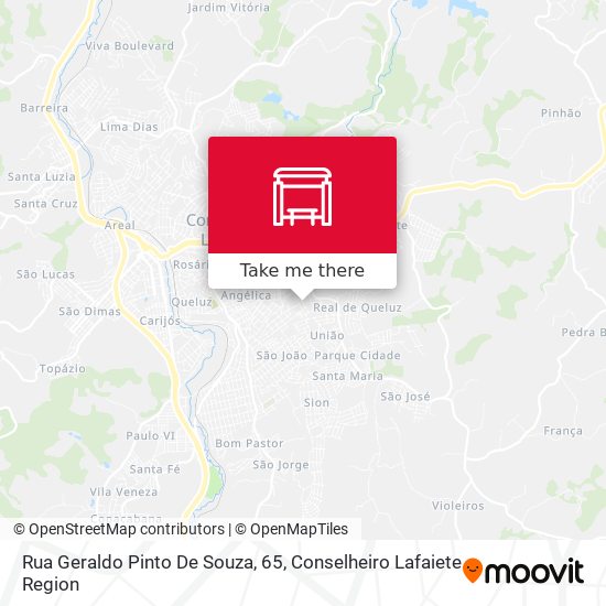 Rua Geraldo Pinto De Souza, 65 map