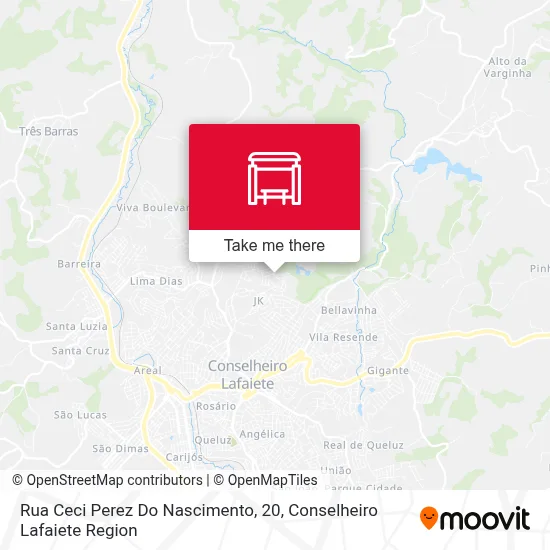 Rua Ceci Perez Do Nascimento, 20 map